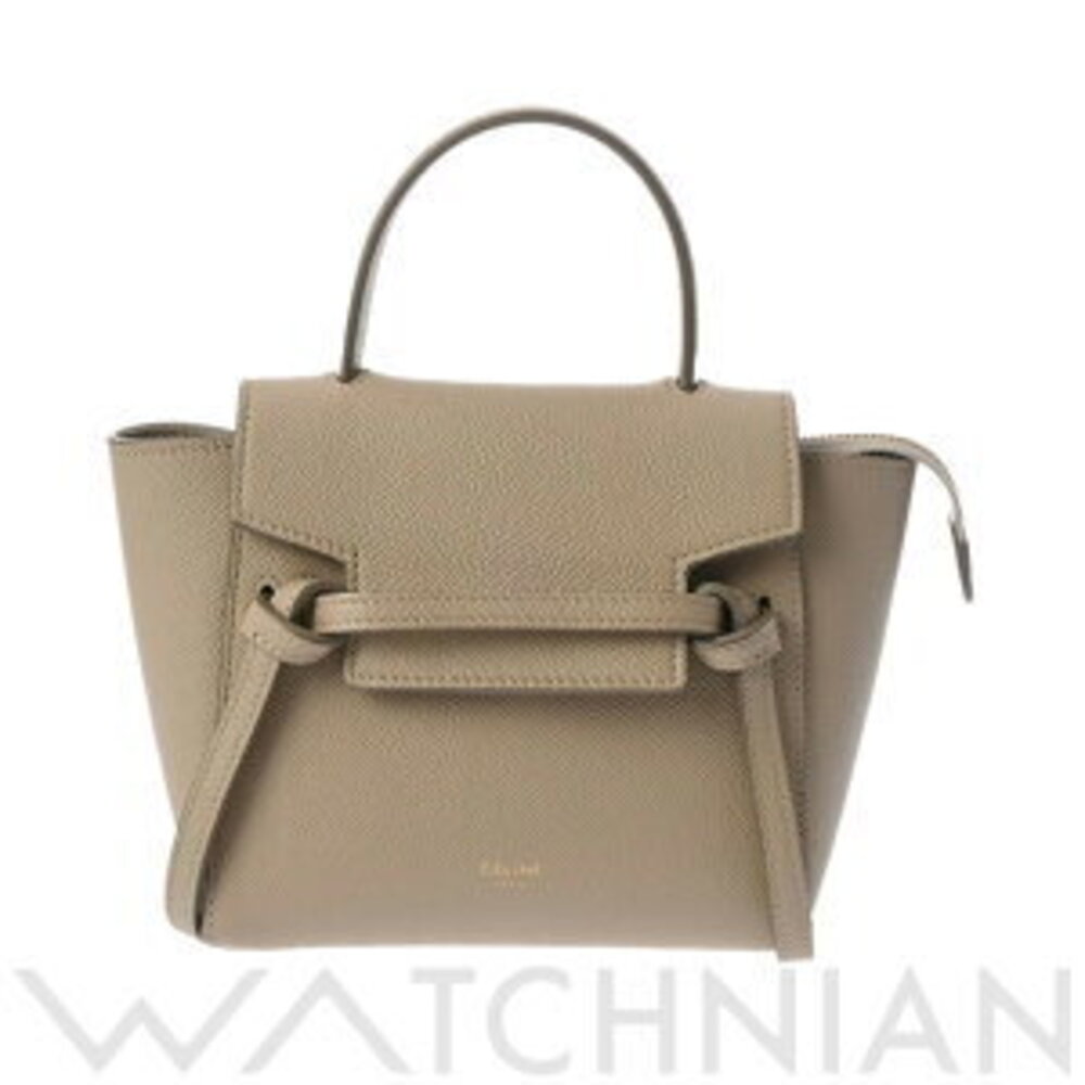 Celine Belt Bag Beige Grained Calfskin Handbag